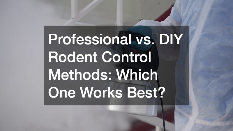 Professional vs. DIY Rodent Control Methods: Which One Works Best?